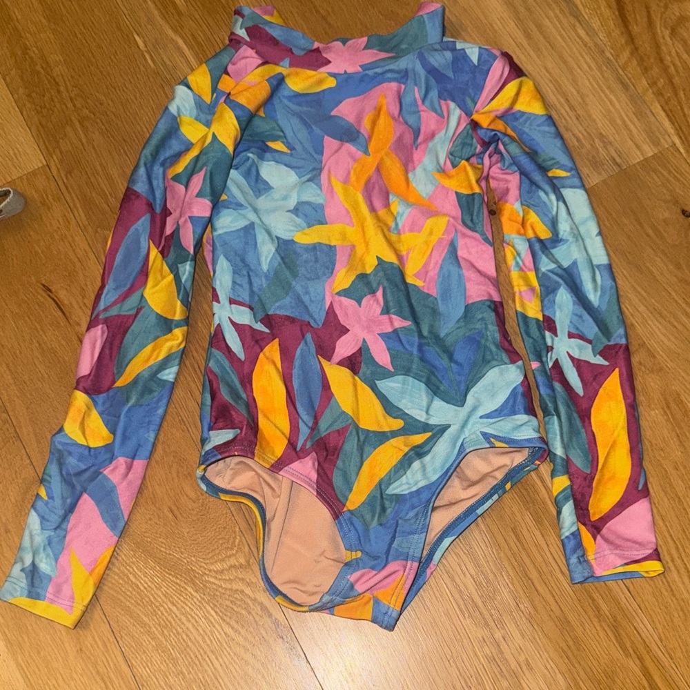 Mott50 Multicolor Floral Kids Rashguard